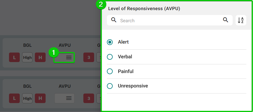 avpu field level of reposiveness
