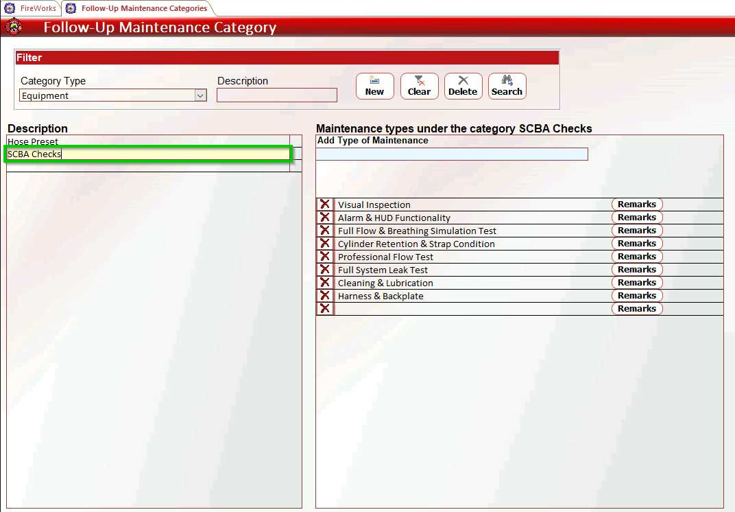 new-maintenance-category