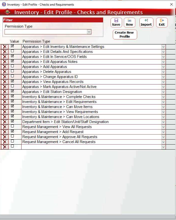 inventory-maintenance-profile-permissions