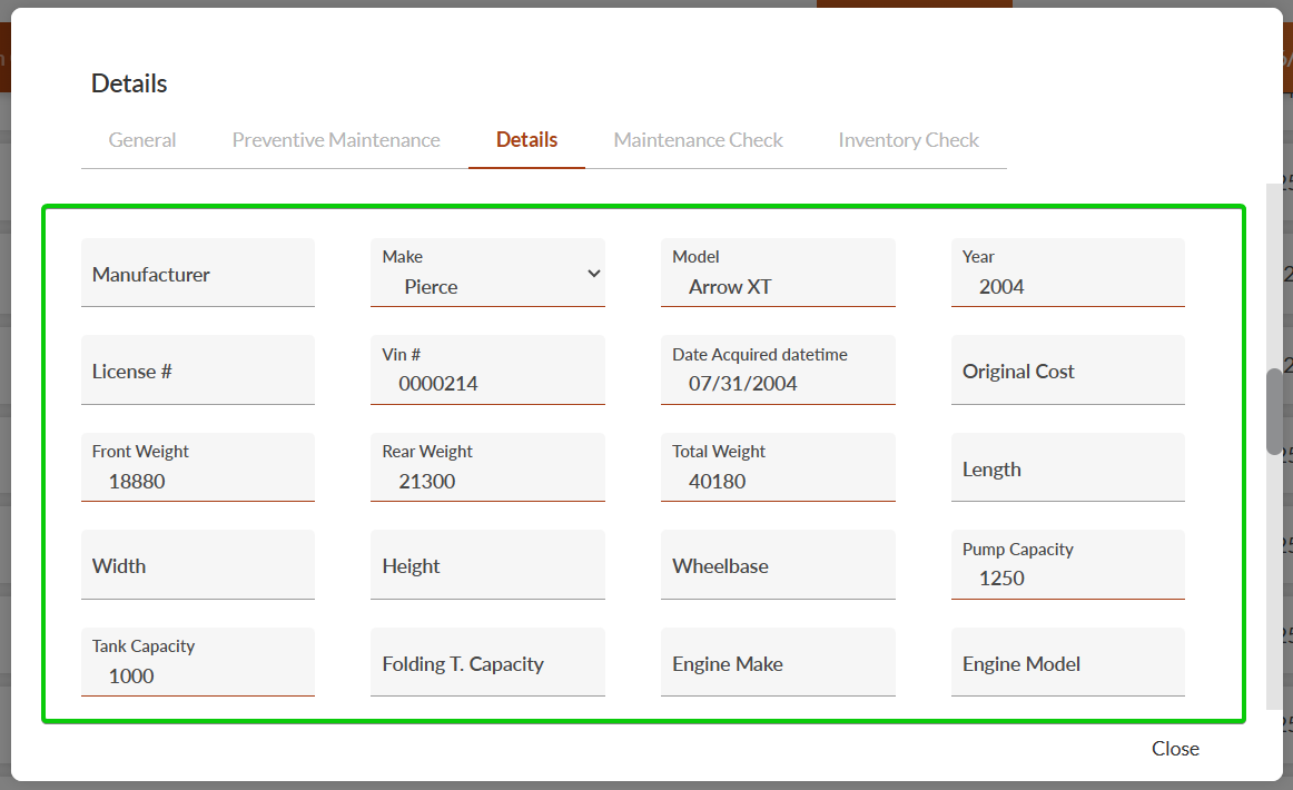 Apparatus Technical-Details